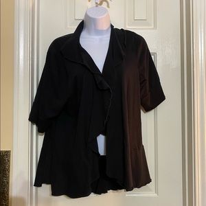 Lane Bryant ruffle cardigan - nwot - size 18/20